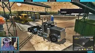 My First Live Stream! - American Truck Simulator (Getting Trolled)