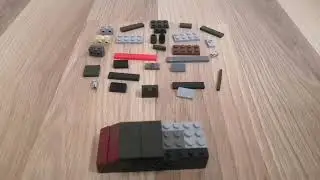 как построить танк Jagdpanzer E-100 из лего