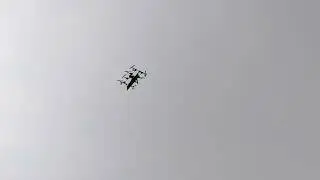 Flag hosting by DRONE