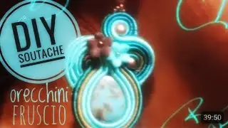 Tutorial orecchini al soutache facile❤ 