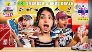 TOP 100 SHOE & SNEAKER DEALS FROM MYNTRA , AJIO , FLIPKART 🔥 LOOT ‼️