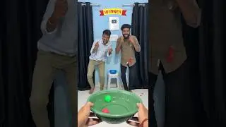 Put The Ball In Bucket With Pop Balloon Challenge 