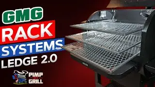 Ledge 2.0 Rack System for Green Mountain Grills | by Pimp My Grill