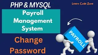 Payroll Management System in PHP | Change Password
