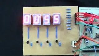 Seven Segment Multiplexing using PIC18F4550 Microcontroller