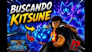 🔥 BUSCANDO LA KITSUNE MÁS RARA EN BLOX FRUITS 😱🍊