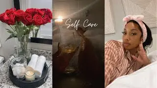 EVENING SELF CARE ROUTINE 2022- De-stress + Relax ,Simply Because I Deserve It- Crowned K