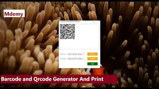 C# Tutorial Barcode and Qrcode Generator and Print