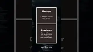 #manager vs #developer #flutter #motivation #coding