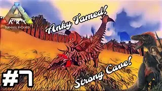 Ark Mobile Episode 7 Series 1 ( Anky Tamed! + Strong Cave ) Brutal Casual