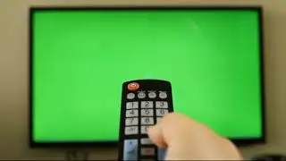 Remote torch to TV green screen video