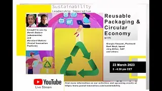 Reusable Packaging & Circular Economy  | virtual sustainability talk of 23 March 2023