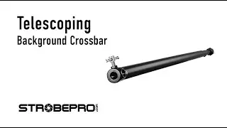 Telescoping Background Crossbar Pole
