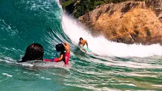 JOATINGA BODYBOARD WEDGE SESSION - underwater ep2
