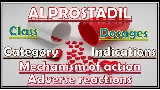 ALPROSTADIL CLASS AND CATEGORY INDICATIONS AND DOSAGES MECHANISM OF ACTION ADVERSE REACTIONS