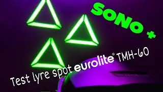 Sono+ : Test de la lyre eurolite LED TMH-60 MK2 Spot COB