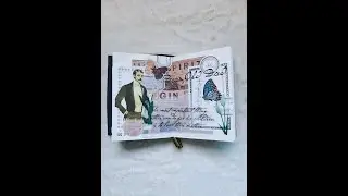 Journal With Me ASMR | 👨Vintage Pocket Journal 