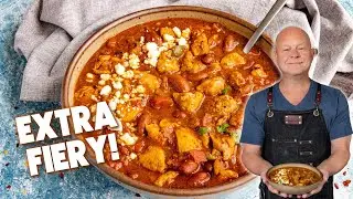 Buffalo Chicken Chili Recipe (Award Winner!)