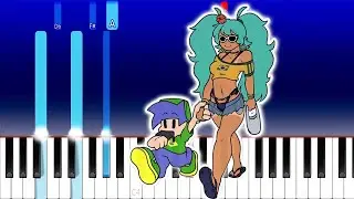 Brazilian Hatsune Miku Meme - HIMITSU DAYO (Piano Tutorial)