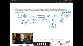 Problem Solving (Centimeters to Meters)