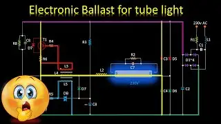 CFL ballast circuit working explanation.