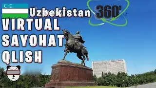 O'ZBEKISTON BO'YLAB VIRTUAL SAYOHAT QLISH//O'ZBEKISTONNI ONLINE TOMOSHA QLISH