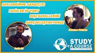Seslendirme Sanatçısı Fatih Er'in Yurt Dışı Hayallerini Gerçekleştiriyoruz:)