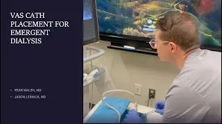 Vas Cath Placement for Emergent Dialysis