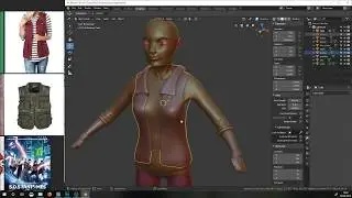 Formation Blender - Sculpter un personnage dans Blender 2.8 - 04 - Veste Partie 1