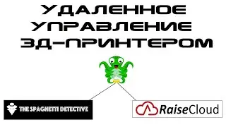 Управление 3д-принтером через Internet - The Spaghetti Detective - RaiseCloud