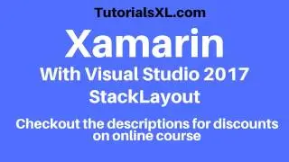 Xamarin Forms - StackLayout