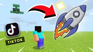 MIND BLOWING TIKTOK MINECRAFT HACKS THAT ACTUALLY 100% WORK