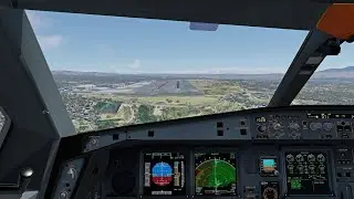 Addis Ababa Landing | Toliss A340