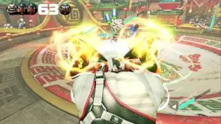 ARMS ~ MASTER MUMMY & TWINTELLE & TWINTELLE VS. HEDLOK LVL. 5 ~ SLUMBERING CANYON - NO COMMENTARY