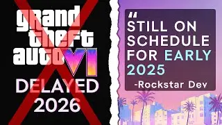 The GTA 6 DELAY RUMOR was FAKE - Development "Still on Schedule" for Early 2025