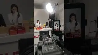 Behind the scenes of last night's livestream