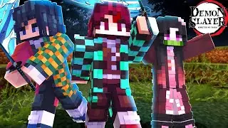In The Beginning || Demon Slayer Movie || Ep_1  #minecraft #demonslayer