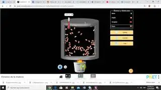 Química: Tutorial Simulador Phet (Estados de la materia - cambios de estado)