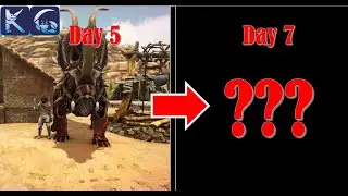 [Ark Survival Evolved] Ark Scorched Earth Challenges Day 5 - 7 (?) (I still can't get the timing)