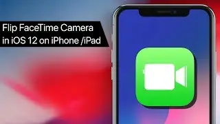 How to Flip FaceTime Camera in iOS 12 on iPhone or iPad