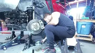 Jeep Wrangler JKU - TERAFLEX HD Ball Joint Installation - TIMELAPSE