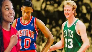LARRY BIRD RECALLS THE TIME HE WENT AGAINST DENNIS RODMAN | LARRY BIRD REACTION