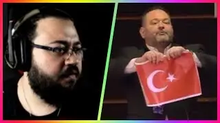 Jahrein - TÜRK BAYRAĞI YIRTAN YUNAN MİLLETVEKİLİ