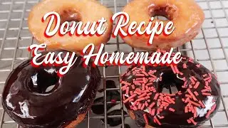 Donut Recipe Easy Homemade /Donut Recipe  Easy/Homemade Donut Easy recipe at Home