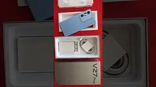 Unboxing and First Impressions: Vivo V27 Pro with Curved Display! #shorts