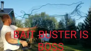 repairing BAIT BUSTER castnet!