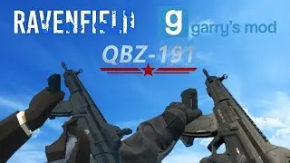 Ravenfield vs Garry's mod QBZ-191 weapon comparison