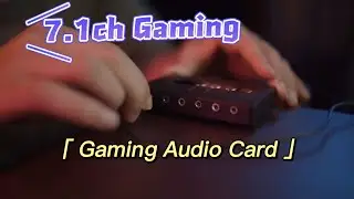DigitalLife U2AUDIO7-1| Game sound card |USB External 7.1 Channel Audio Adapter
