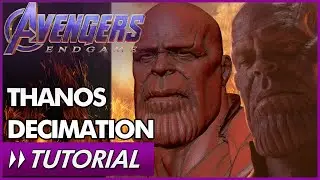 Thanos Endgame VFX Tutorial (3ds max tyFlow & Phoenix FD)