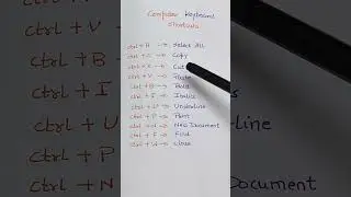 Computer shortcuts || Basic computer knowledge